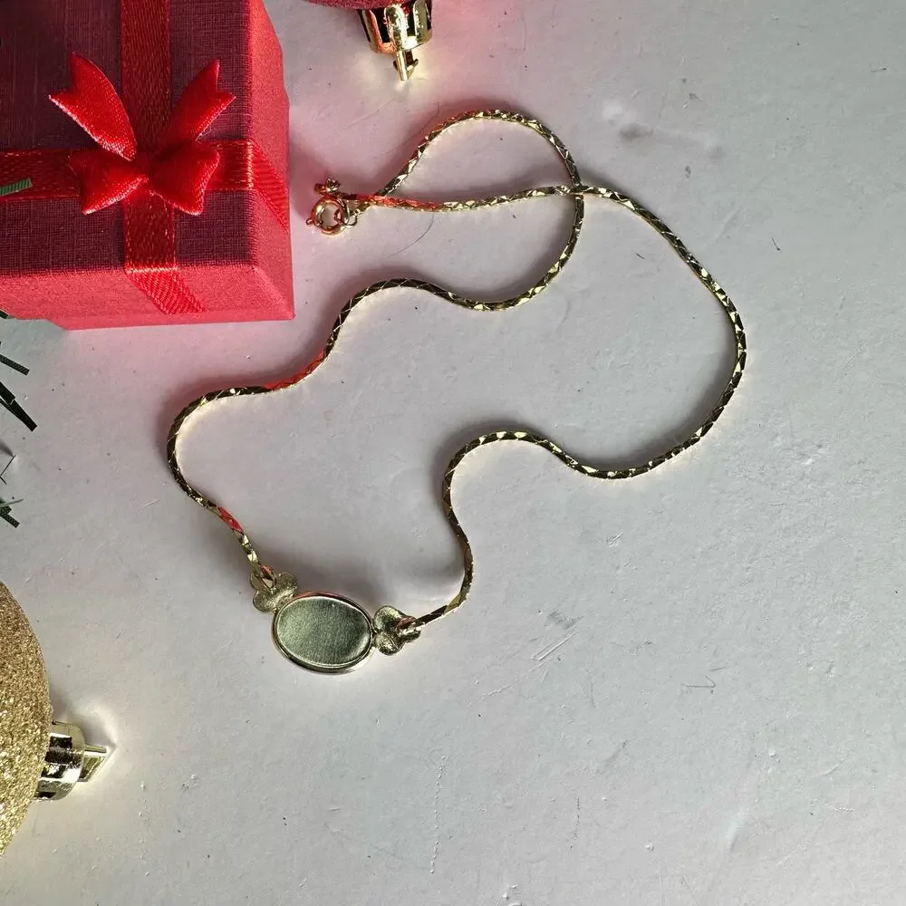 Opalesque and pearl necklace